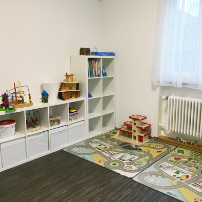 Spielzimmer im Eulennäscht Spielzimmer der Kita-Gruppe Eulennäscht